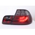 BMW E46 2D Red Smoke Light Bar LED Tail Lamp